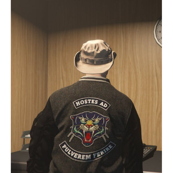 Gta 6 Panther Letterman Varsity Jacket