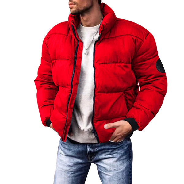 Downcotton-padded Jacket Thickened Men's Puffer Jacket