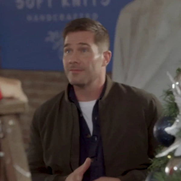 A Magical Christmas Village Luke Macfarlane Jacket