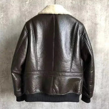 Jonathan Brown Shearling Bomber Jacket