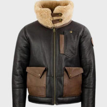 Jones Black Shearling Bomber Jacket