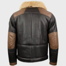 Jones Black Shearling Bomber Jacket