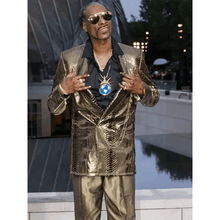 Snoop Dogg 2024 Paris Olympic Golden Blazer