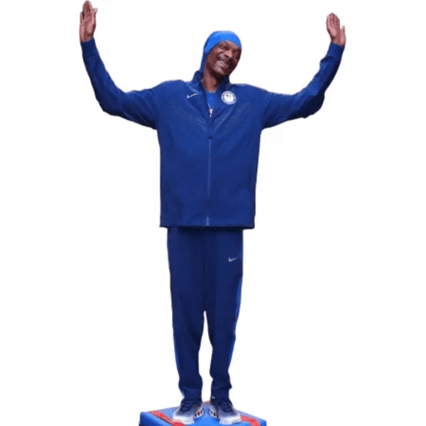 Snoop Dogg Olympics 2024 Blue Tracksuit