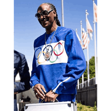 Snoop Dogg US Olympic Trials Blue Tracksuit