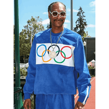 Snoop Dogg US Olympic Trials Blue Tracksuit