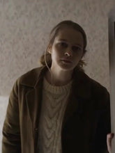 Teresa Palmer The Twin 2022 Brown Coat