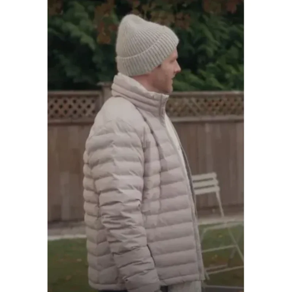 A Magical Christmas Village Luke Macfarlane Puffer Jacket