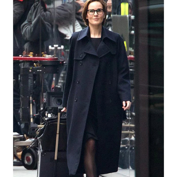 Anatomy of a Scandal Michelle Dockery Black Coat