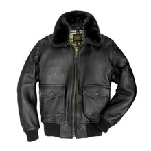 Mark Us Black Shearling Bomber Jacket