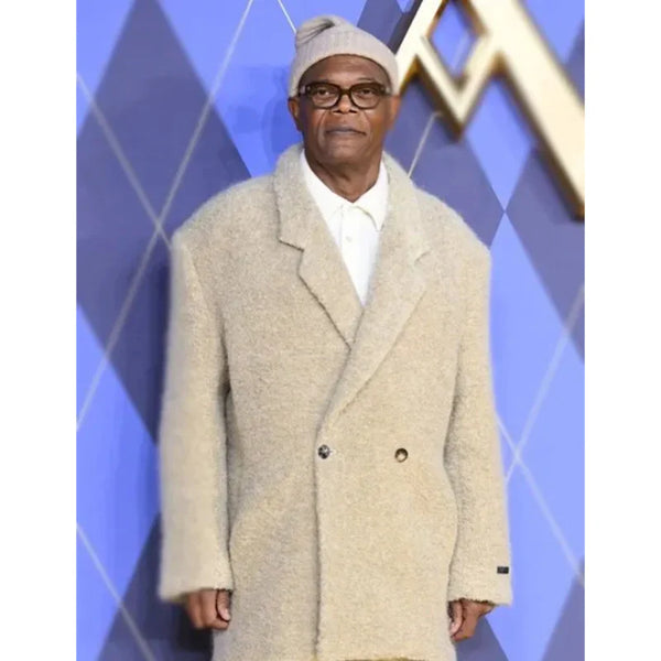 Argylle Samuel L Jackson Fur Coat