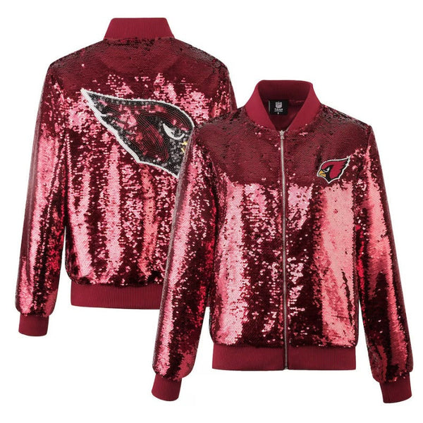 Arizona Cardinals Sequins Jacket