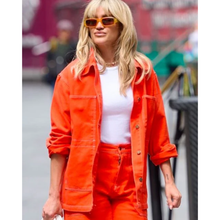 Ashley Roberts Denim Orange Jacket