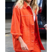 Ashley Roberts Denim Orange Jacket