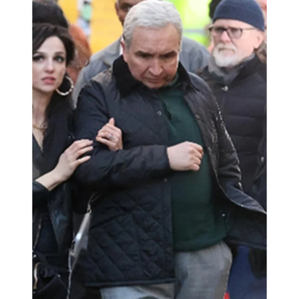 Back To Black Eddie Marsan Quilted Jacket