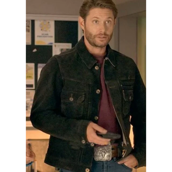 Big Sky Season 3 Jensen Ackles Black Jacket