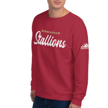 Birmingham Stallions Maroon Sweatshirt