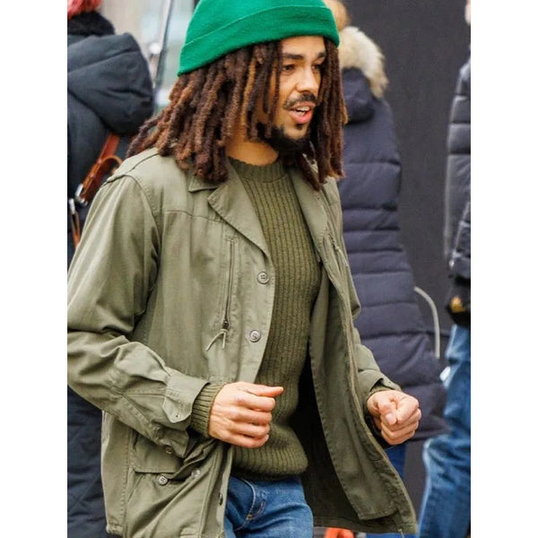 Bob Marley One Love Kingsley Green Jacket