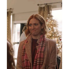 Christmas with the Campbells 2022 Brittany Snow Pink Coat