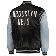 Brooklyn Nets Gray Satin Jacket