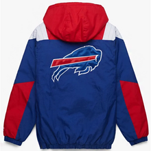 Buffalo Bills Blue Satin Pull Over Jacket