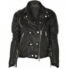 Burberry Prorsum Black Biker Leather Jacket