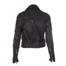 Burberry Prorsum Black Biker Leather Jacket