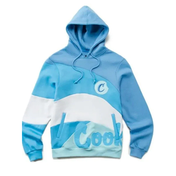 Cobra Kai Season 3 Chris Blue Colorblock Hoodie