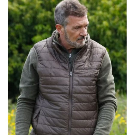 Cult Killer Antonio Banderas Grey Vest