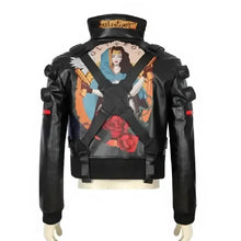 Cyberpunk 2077 Jackie Welles Bomber Leather Jacket