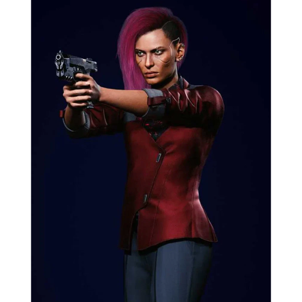 Cyberpunk 2077 V Female Red Blazer