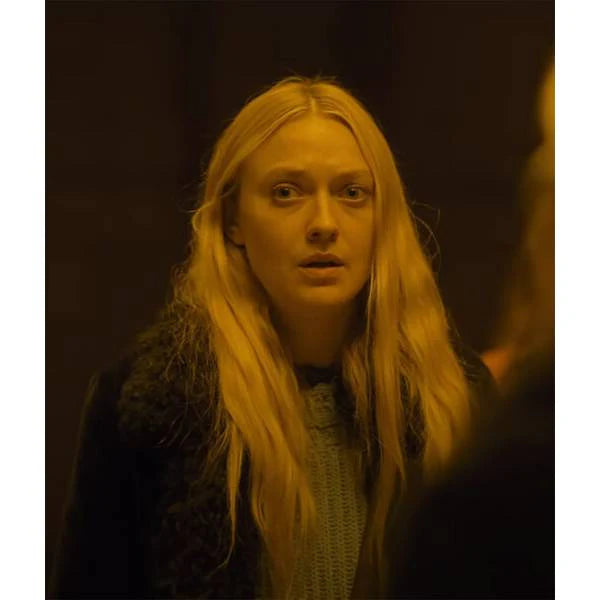 Dakota Fanning The Watchers Black Jacket