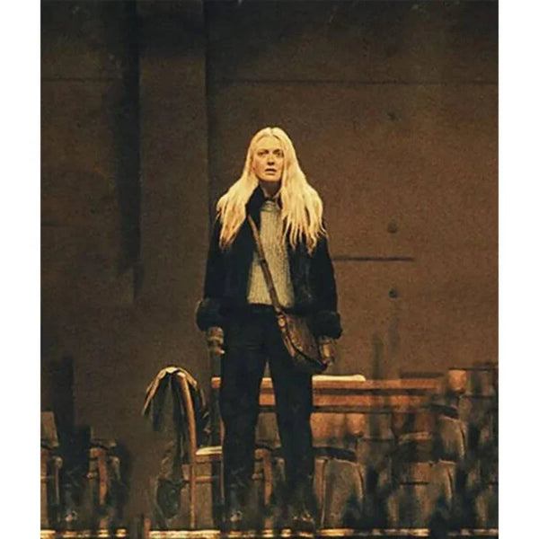 Dakota Fanning The Watchers Black Jacket