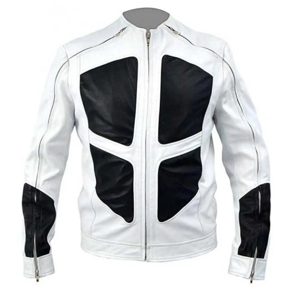 Deadpool 2 Lewis Tan Leather Jacket