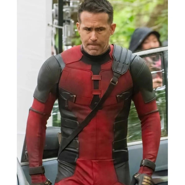 Deadpool 3 Ryan Reynolds Leather Jacket