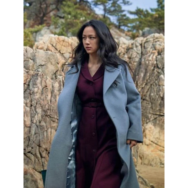 Decision To Leave 2022 Tang Wei Blue Trench Coat