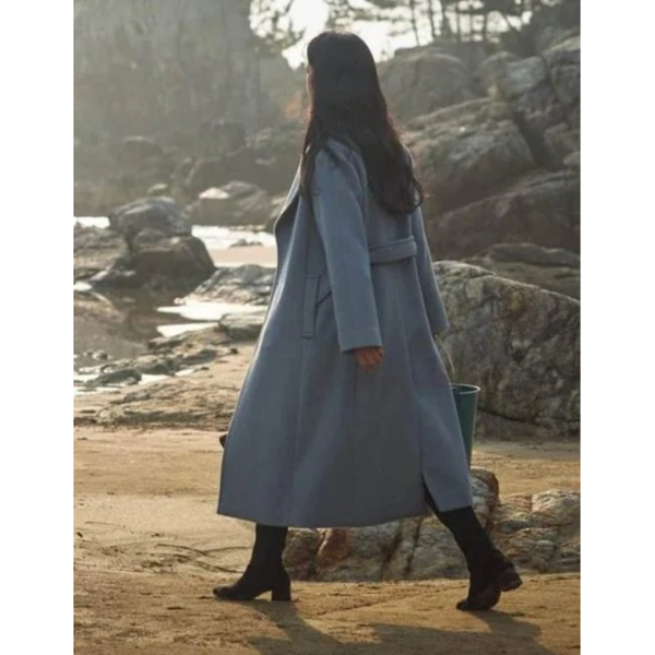 Decision To Leave 2022 Tang Wei Blue Trench Coat