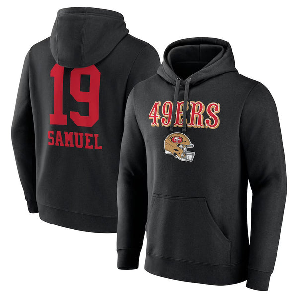 Sf 49ers Deebo Samuel Black Fleece Pull Over Hoodie