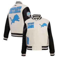 Detroit Lions Retro Classic Full Zip Varsity Jacket