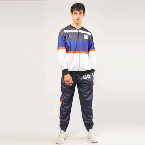 Eighty Eight Print Fleece Tracksuit