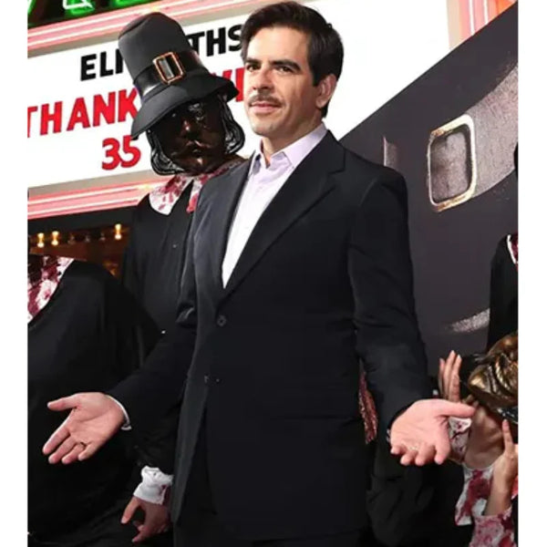 Eli Roth Thanksgiving Black Blazer