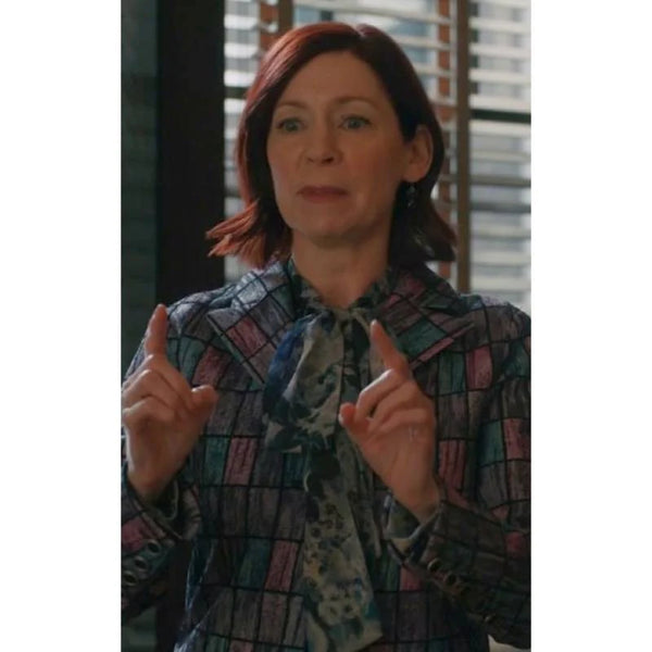 Elsbeth 2024 Carrie Preston Geometric Jacket