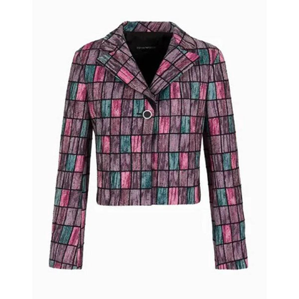 Elsbeth 2024 Carrie Preston Geometric Jacket