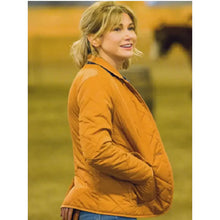 FBI Most Wanted Sarah Allen Brown Quilted Jacket