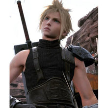 Final Fantasy VII Remake Cloud Strife Leather Black Vest