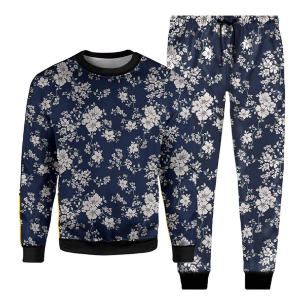 Floral Print Tracksuit