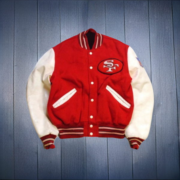 49ers SF Super Bowl Varsity Jacket