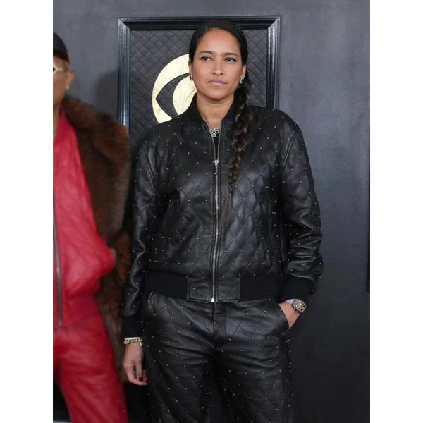 Helen Lasichanh Grammys Awards 2023 Black Tracksuit