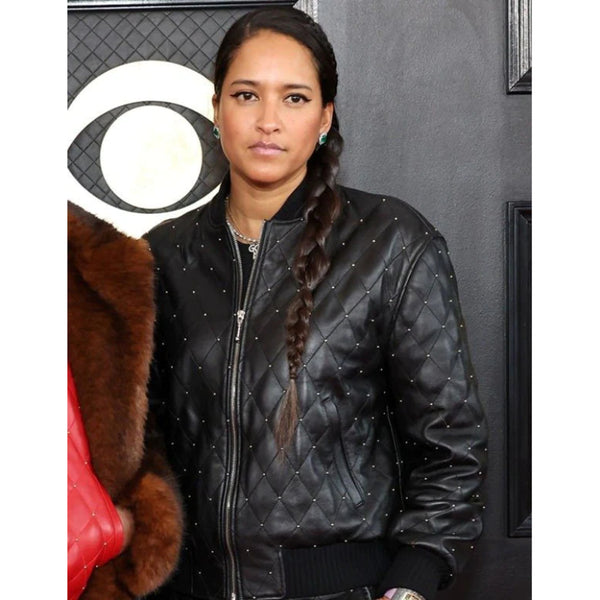 Helen Lasichanh Grammys Awards 2023 Black Tracksuit