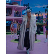 Barbie 2023 Ken White Fur Coat